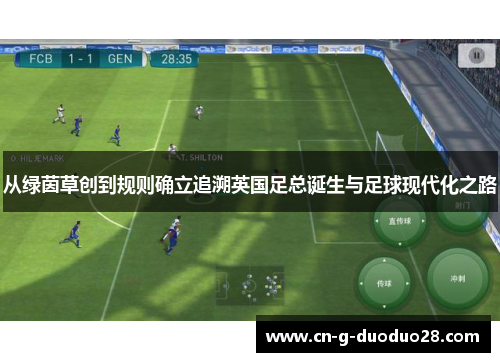 从绿茵草创到规则确立追溯英国足总诞生与足球现代化之路