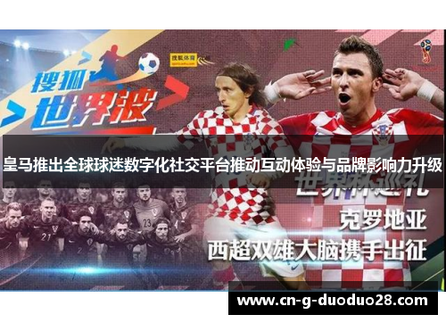 皇马推出全球球迷数字化社交平台推动互动体验与品牌影响力升级